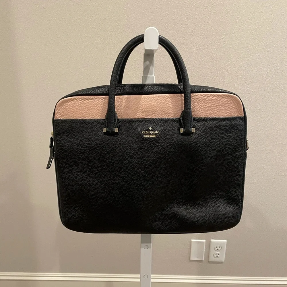 Kate Spade New York 13-inch colorblock leather laptop case ♠️